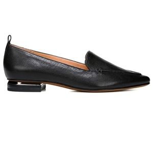 Franco Sarto Susie Loafers in Black Leather